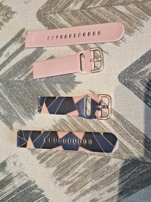 Smartwatch watch straps like new, set of 2 pieces