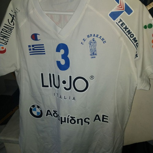 Iraklis Thessaloniki match worn jersey of Freddy Brooks like new