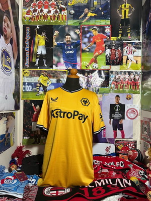 Wolves 2023-2024 like new, Silva home jersey M