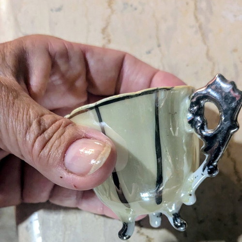 Vintage Mid-Century Coffee Cups set of 5