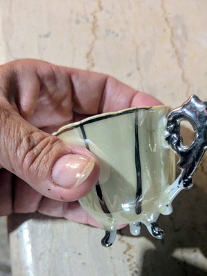 Vintage Mid-Century Coffee Cups set of 5