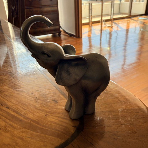 Set of 4 Metal Decorative Animals – Lion and Elephants