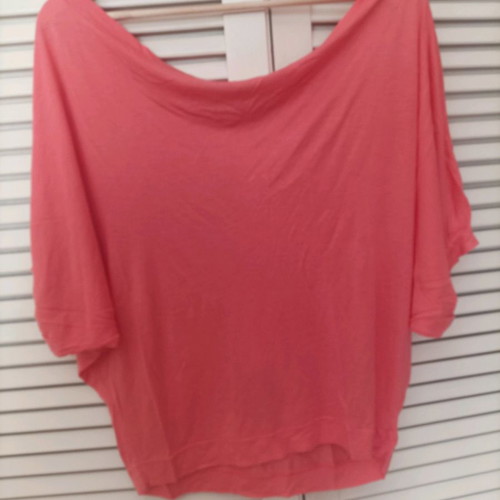 Sisley coral blouse used, size L
