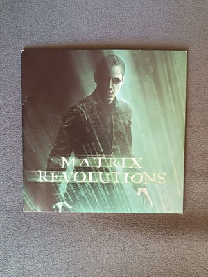 Matrix Revolutions DVD καινούργιο, υπότιτλοι, δράσης περιπέτεια επιστημονικής φαντασίας