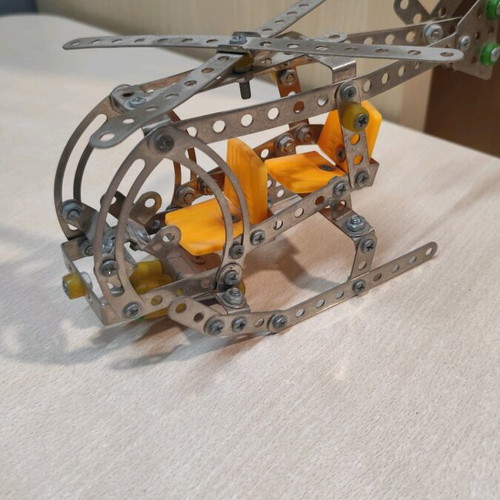 Helicopter model used, metal