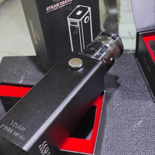 Steam Crave Titan Mod and Ragnar RTA like new, black