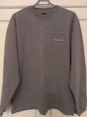 Nautica sweatshirt gray like new, size S