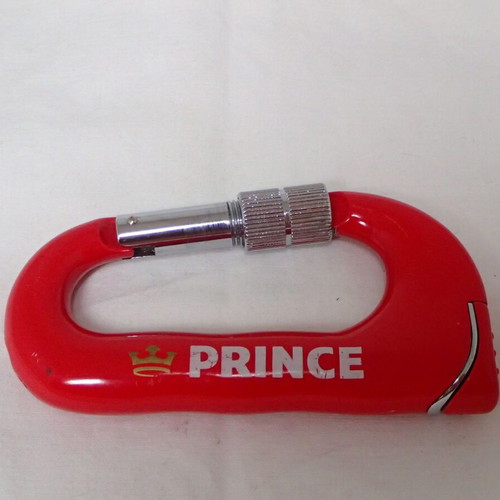Climbing carabiner used with screw lock for Prince lighter