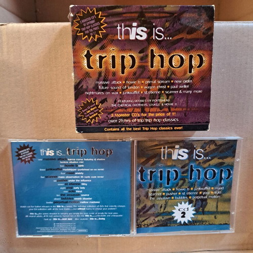 Various This Is... Trip Hop 3xCD used, compilation, big box