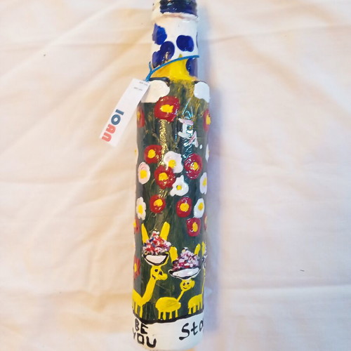 Glass Bottle Handmade Summer Time Ioanart new