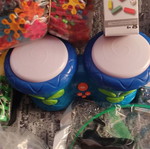 Toys used, various types