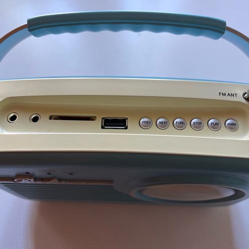 Ραδιόφωνο ρετρό με ηχείο Bluetooth καινούργιο