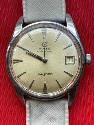Cyma Navy Star watch used
