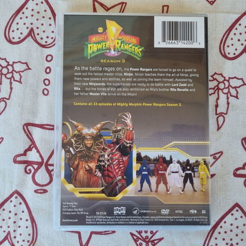 Mighty Morphin Power Rangers Complete Series 18-DVD Set like new