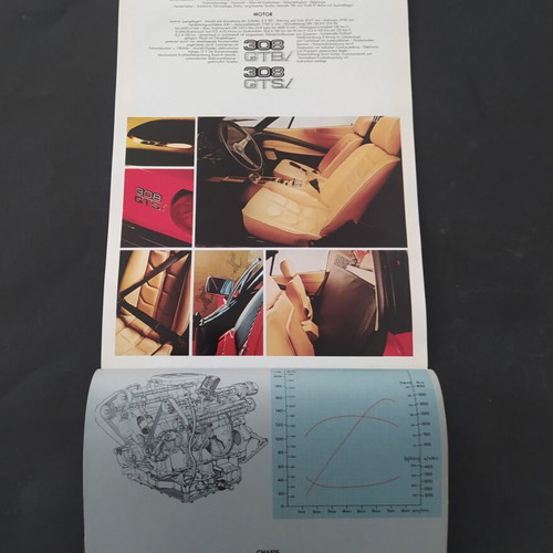 Ferrari 308 GTB/GTS 1981 car brochure