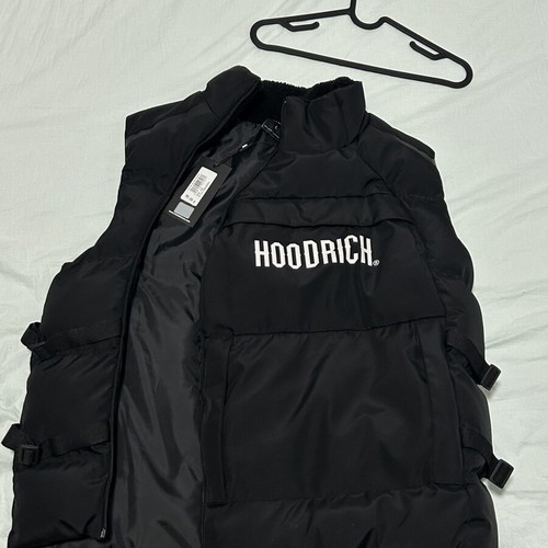 Hoodrich Astro V3 men's vest jacket black, new, size L