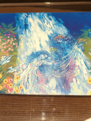 Collectible artwork in plexiglass new for office decoration