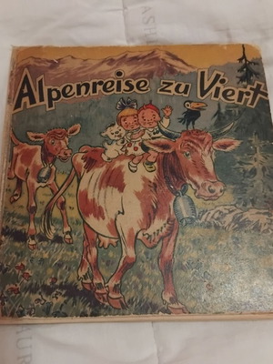 Alpenreise zu Viert γερμανικό παιδικό βιβλίο, έκδοση 1938-1940