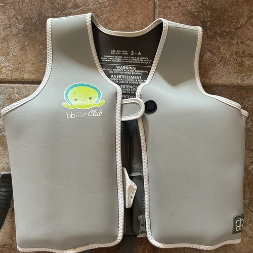 Bbluv swimming vest Naj 3-6 years Aqua like new