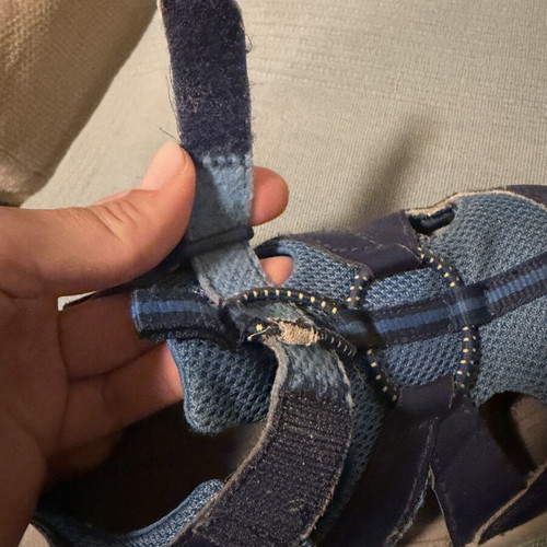 Columbia summer sandals size 32 used, blue