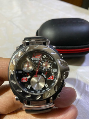 Tissot T-Race NASCAR Special Edition 43mm μαύρο χρονογράφος σαν καινούργιο