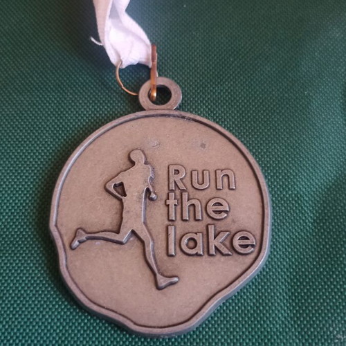 Commemorative Run the Lake 2018 Medal like new