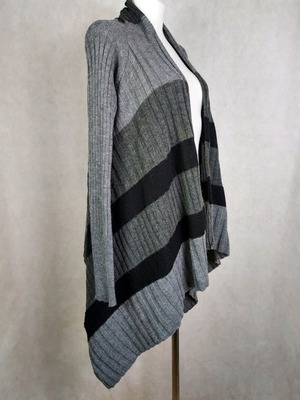 H&M Premium cardigan-cape 30% wool like new, boho style
