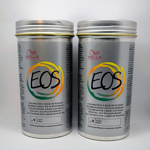 Wella EOS Color Cocoa 9/0 hair dye like new, 2 x 120 g
