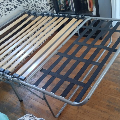 Ikea sofa bed used, rare color, double bed, washable covers