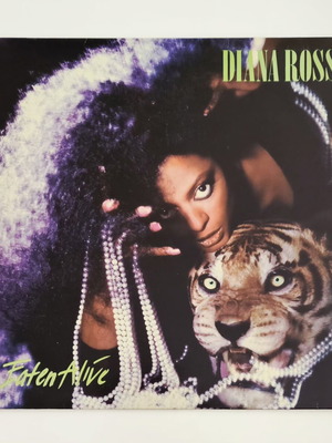 Diana Ross Eaten Alive vinyl LP mint condition, Greek edition 1985
