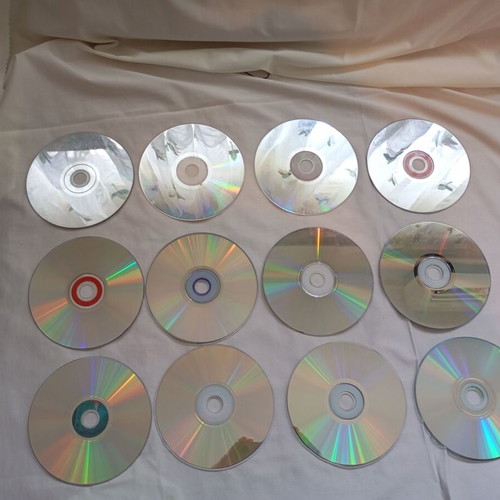 Children's DVD VCD pack used, dubbed, 12 discs with cartoons and Karagiozis