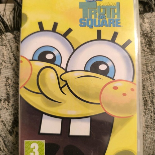 SpongeBob's Truth Or Square PSP like new, complete