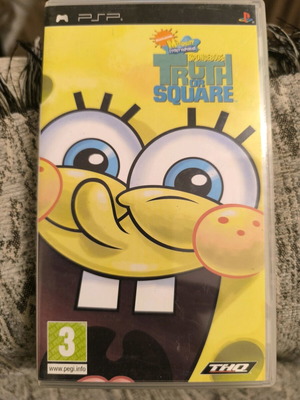 SpongeBob's Truth Or Square PSP like new, complete
