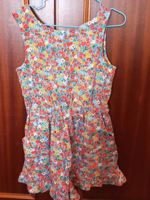 One-piece jumpsuit like new, multicolored, size 122 cm for 5 years old