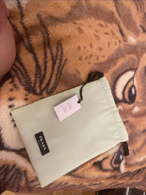 Prada toiletry bag new green