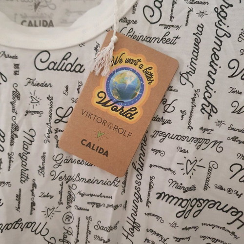Viktor & Rolf men's T-shirt new, white, size M