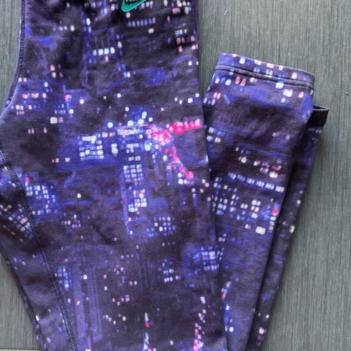 Nike leggings used, pack of 2, xsmall, grey and multicolor