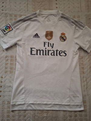 Real Madrid 2015 2016 Adidas Football Shirt Jersey #22 like new