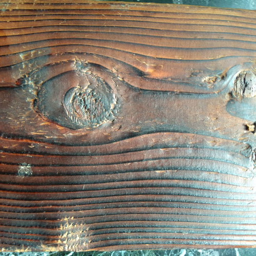 Icon of Panagia Amolyntos on naturally aged wood like new