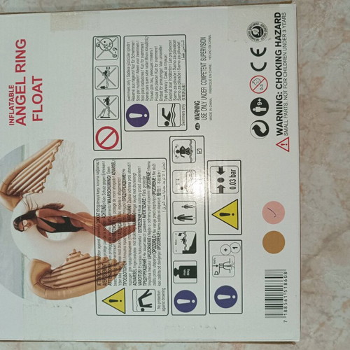 BlueWave Angel Wings Inflatable Ring float new Ø107cm