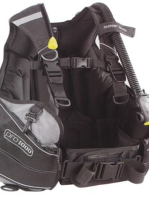 Seac Pro 1000 BCD diving jacket used