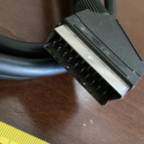 Scart screen cable 2 m used
