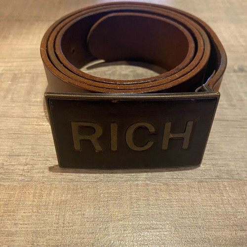Richmond vintage belt used brown no 95 men's