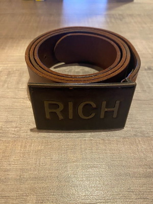 Richmond vintage belt used brown no 95 men's
