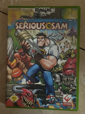 Serious Sam μεταχειρισμένο παιχνίδι Xbox με εγχειρίδιο
