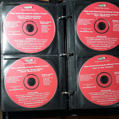 Emotional Freedom Techniques (EFT) 60 DVDs new