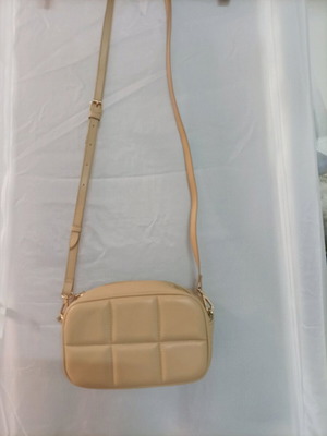 H&M crossbody bag beige like new