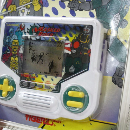 Masked Rider Electronic Handheld LCD Game Tiger Electronics new, 1996 vintage
