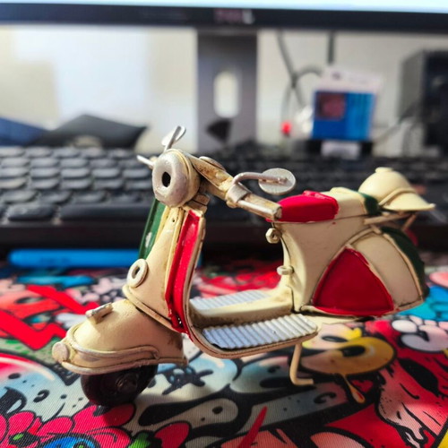 Decorative Vespa scooter miniature used, vintage style