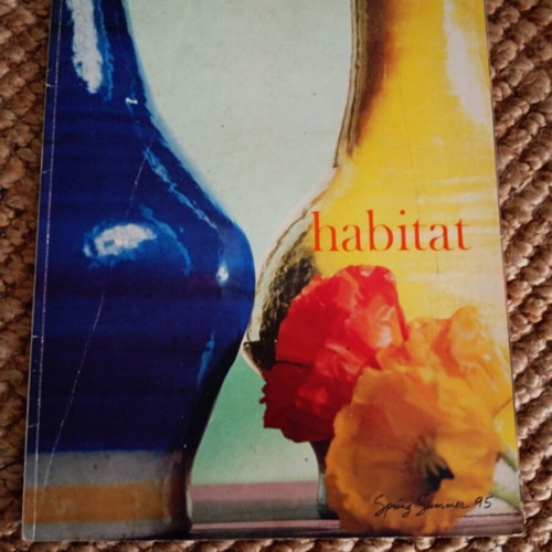 Habitat Spring Summer 1995 Catalog like new, collectible